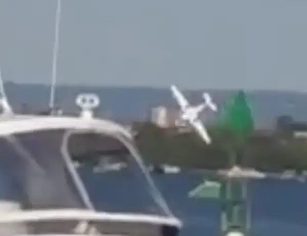 Horror As Plane Crashes Into River Killing Two Pilot And Passenger Instantly